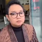 Plt Bupati Cilacap Ammy Amalia Fatma Surya usai diperiksa di gedung KPK Merah Putih. (Dok)