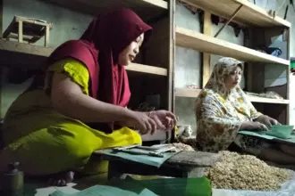 Produsen Tempe di Pliken Banyumas Terkena Dampak Nilai Dollar 