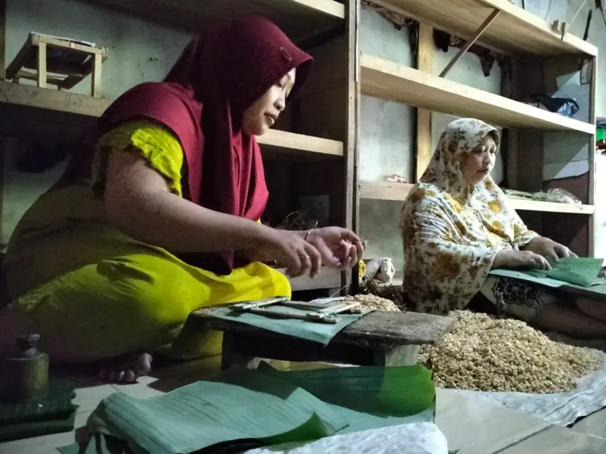 Produsen Tempe di Pliken Banyumas Terkena Dampak Nilai Dollar 