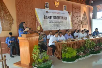 Rapat Koordinasi Pejabat Pemda di Kecamatan Cilacap Tengah, Rabu (20/5/2026). (Foto: Diskominfo Cilacap)