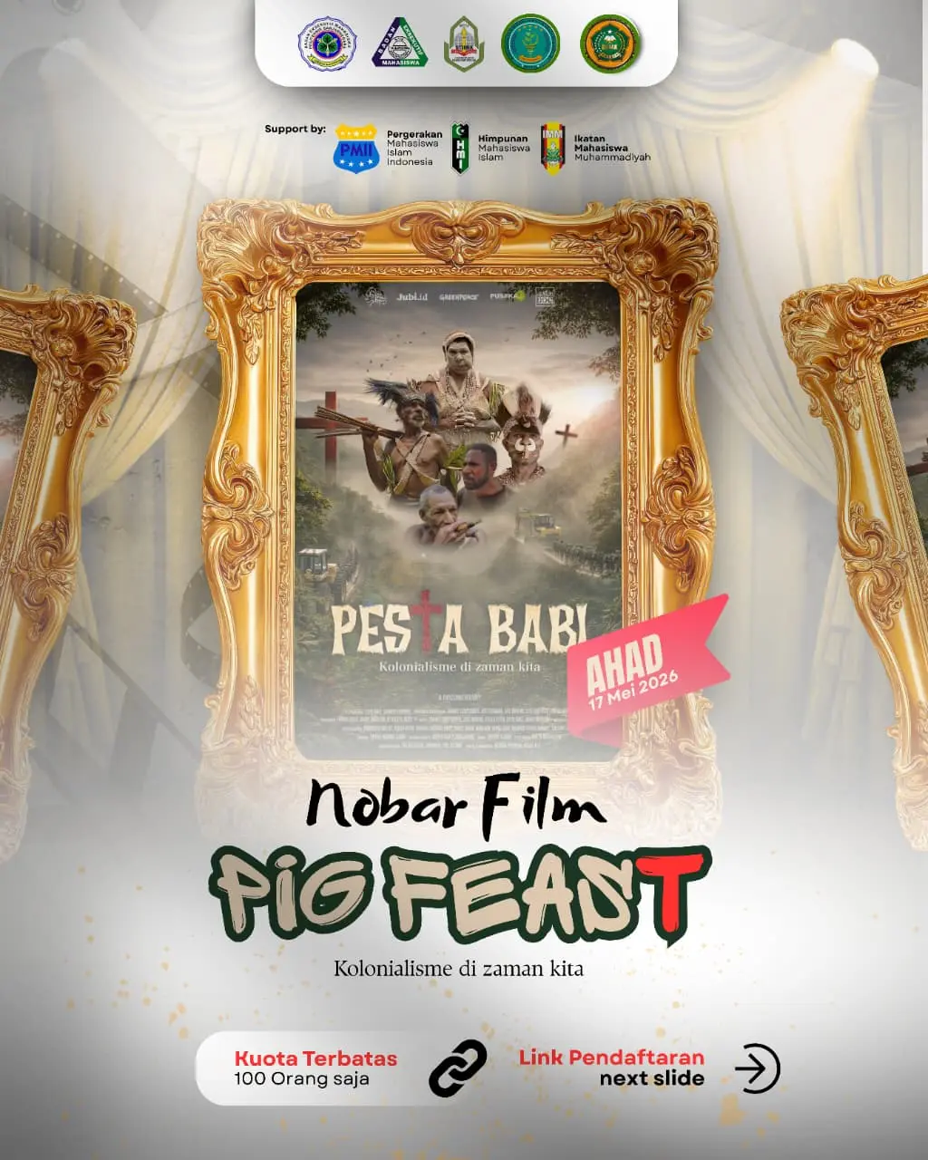 Refleksi 28 Tahun Reformasi Indonesia, Mahasiswa dan Elemen Rakyat Banjarnegara Gelar Diskusi dan Bedah Film Dokumenter