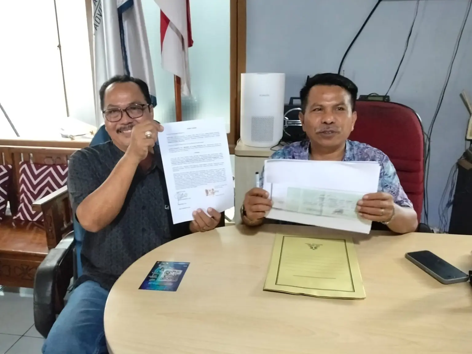 Dugaan Penipuan Modus "Ijon" Proyek, Anggota DPRD Banyumas Samsudin Tirta Disomasi Kontraktor