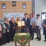 SMA Negeri 1 Binangun teken kerjasama dengan Nara Higashi Hospital Group Jepang. (Faiz Ardani).