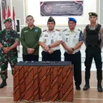 Kepala Rutan saat memberikan keterangan pers usai razia kamar hunian dan tes urin