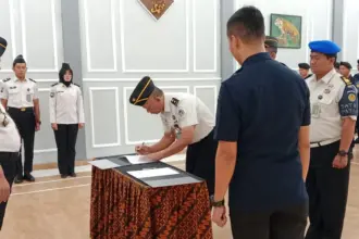 Penandatanganan ikrar penguatan Rutan Banjarnegara bebas narkoba