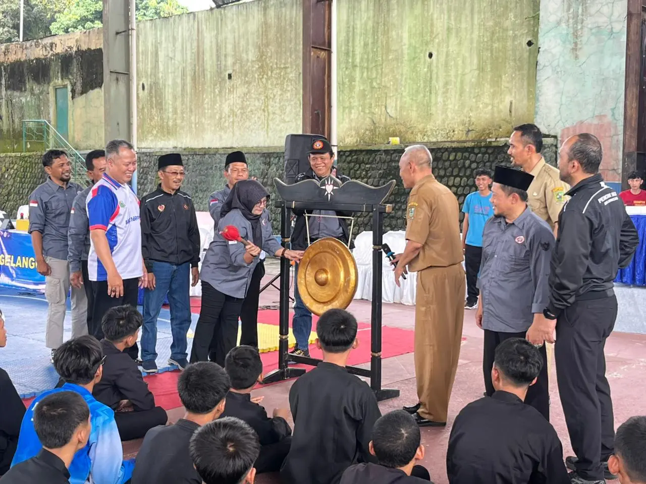 Pembukaan Kejurda Pencak Silat