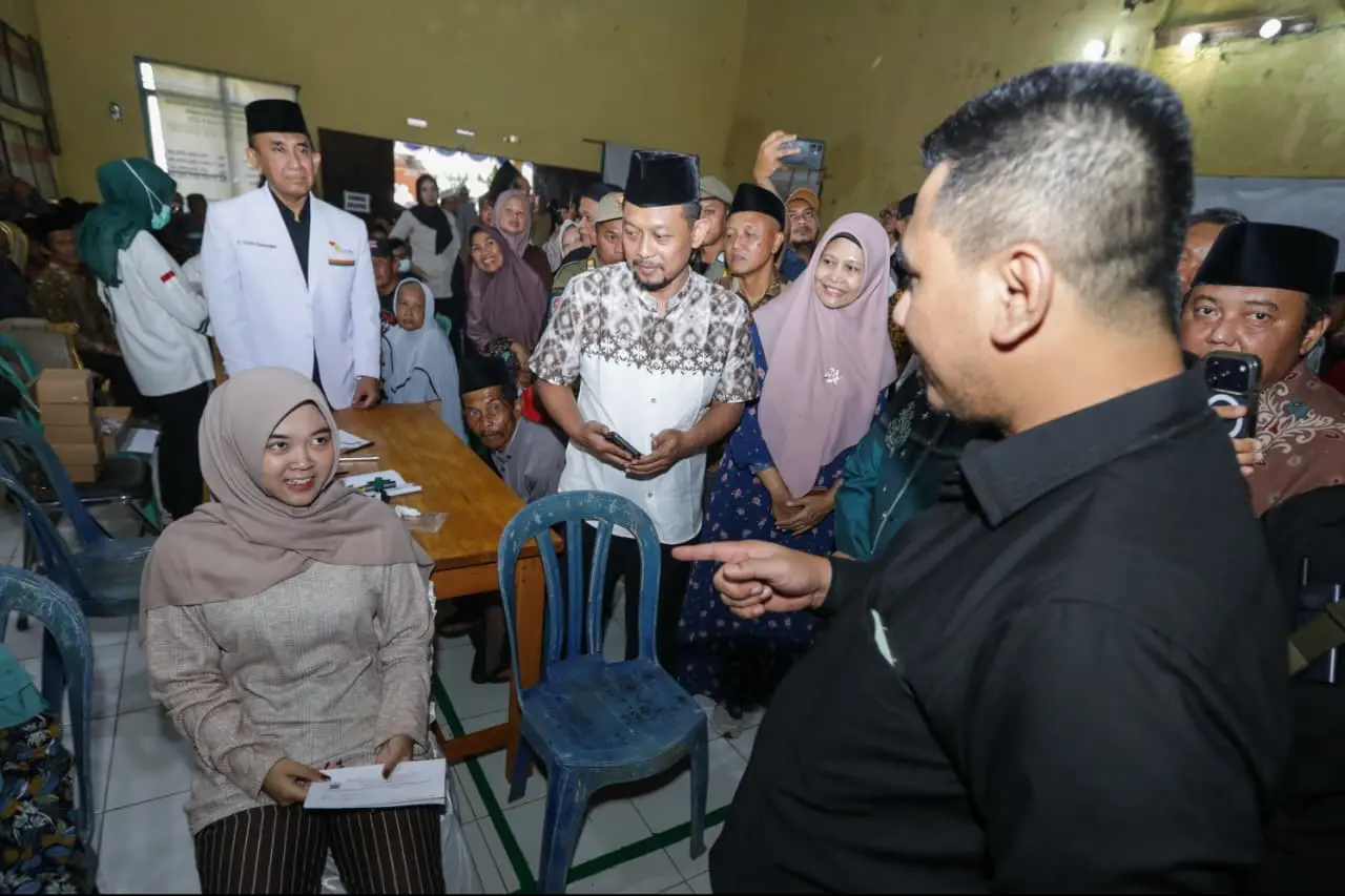 kolaborasi bersama santri gayeng nusantara
