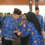Rotasi pejabat, bupati serahkan SK pada pejabat yang baru dilantik