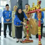Bupati saat meluncurkan inovasi kawal projak