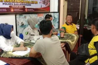 Cek kesehatan gratis Mapolres Banjarnegara