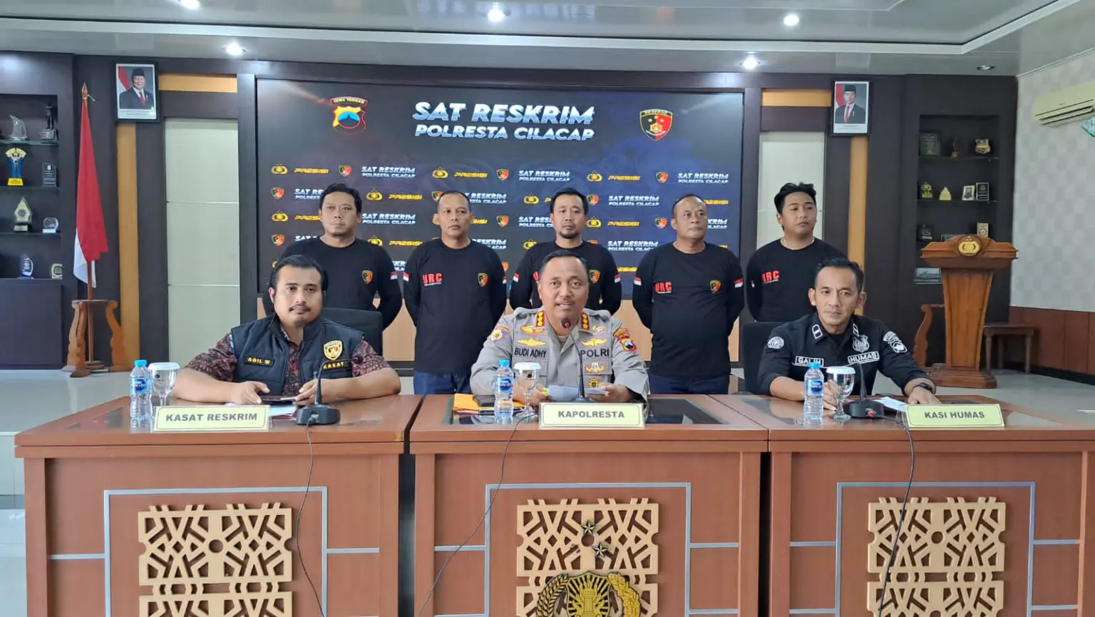Kurang dari 24 Jam, URC Polresta Cilacap Ringkus Jambret Kalung Nenek yang Viral
