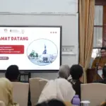 Tim Kantor Staf Kepresidenan (KSP) melakukan verifikasi lapangan ke Kabupaten Cilacap. Kunjungan yang dipimpin oleh Tim Deputi III ini diterima langsung oleh Plt. Bupati Cilacap, Ammy Amalia Fatma Surya, di Rumah Dinas Bupati Cilacap, Senin (22/6).(Foto: Diskominfo Cilacap)
