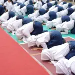 Sujud syukur pelepasan siswa SMP Negeri 1 Banjarnegara