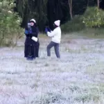 Bak negeri salju, hamparan embun es di dataran tinggi Dieng