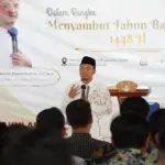 Pemerintah Kabupaten Cilacap menggelar Pengajian Peringatan Tahun Baru Islam 1448 Hijriah Tingkat Kabupaten di Pendopo Wijayakusuma Cakti Cilacap, Jumat (19/6/2026).(Foto: Diskominfo Cilacap)