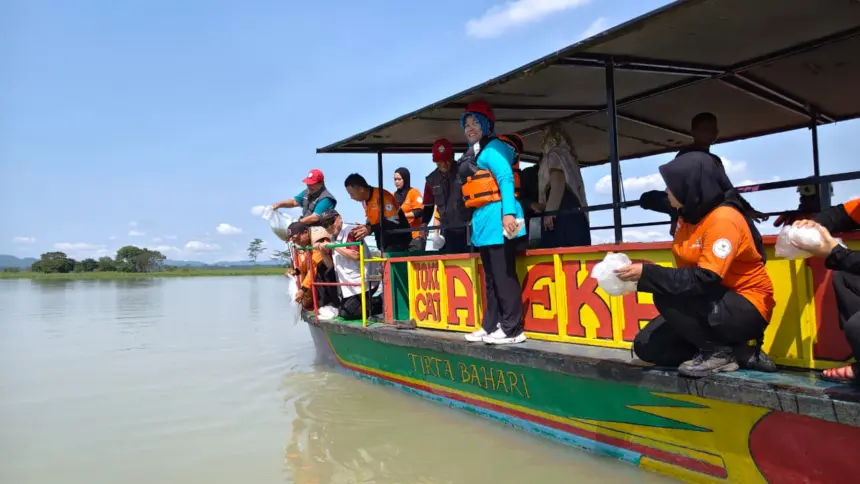 BTB Banjarnegara tebar benih ikan