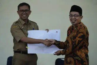 MoU KPU Banjarnegara dengan Kesbangpol