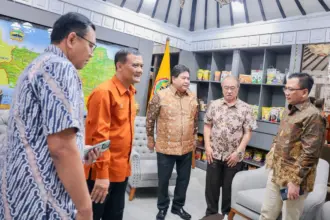 Apindo saat melakukan pertemuan dengan gubernur Jateng