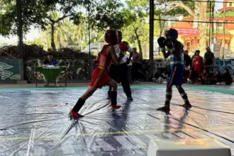 Atlet Wushu Sanda Banjarnegara di Popda 2026