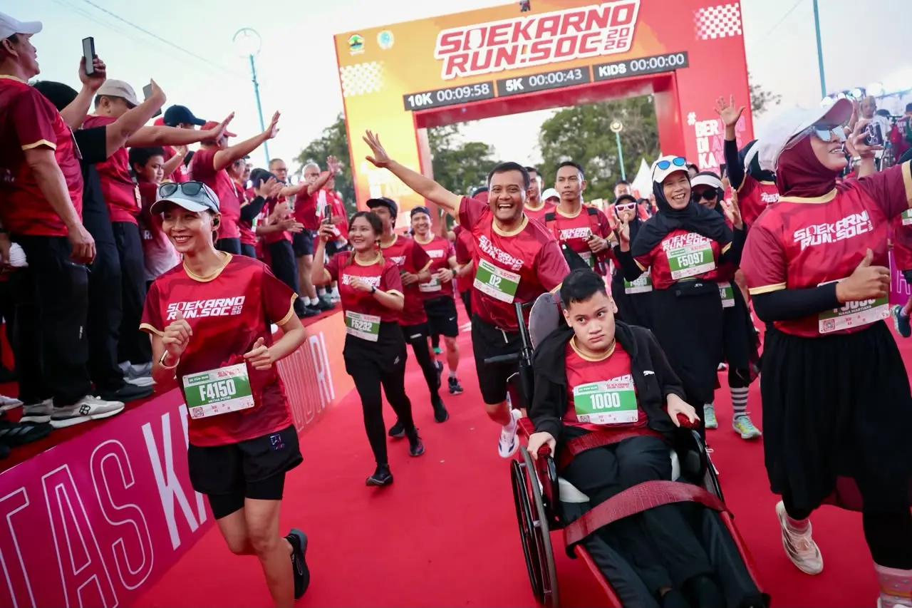 Gubernur dorong putranya ikut Soekarno Run 2026